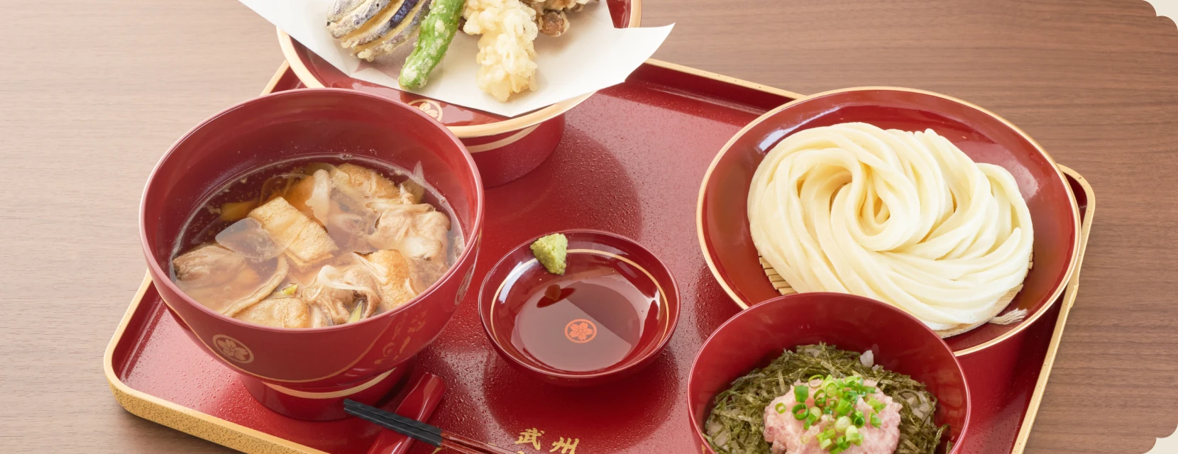 写真:御成うどん御膳